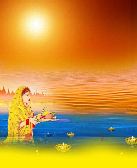 Chath Puja Poster, Chat Puja Background, Chat Pooja, छठ पूजा Background, Chat Puja, Chath Puja, Puja Background, Laxmi Goddess, Durga Ji