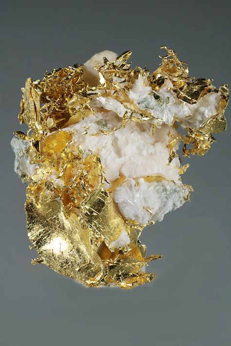 Olinghouse Mine Gold in Quartz Specimen - Click Image to Close Gold Specimens, Natural Gold Nugget, Minerals Crystals Rocks, Gold Prospecting, Pretty Rocks, Gold Mining, Gold Bullion, Gold Nugget, Natural Gold