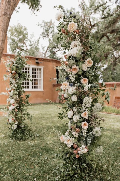 Half Wedding Arch, Wedding Ceremony Floral Arch, River Elopement, Elopement Florals, Lavender Farm Wedding, Rose Arch, Half Arch, Wedding Lavender, Ceremony Florals