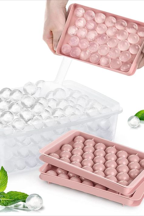 Tiny Ice Cube Tray, Colored Ice Cubes, Flavored Ice Cube, Flavored Ice Cubes, Mini Ice Cube Tray, Round Ice Cubes, Sphere Ice, Chill Drinks, Ice Ball Maker