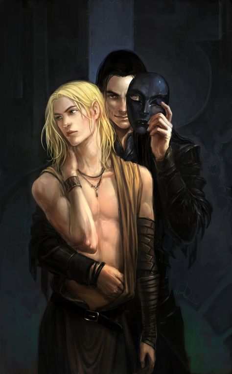 Masquerade by anndr Fantasy Couples, My Fantasy World, Fantasy Male, Fantasy Inspiration, Gay Art, Fantasy Artwork, Character Portraits, Dark Fantasy Art, Fantasy World