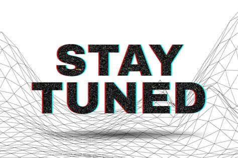 Text STAY TUNED typography wavy background | free image by rawpixel.com / nook Text Warp Illustrator, Stay Tuned Poster Design, Wavy Text Tutorial, Stay Tomorrow Needs You Svg, Wavy Text Svg, Wavy Background, Stay Tune, Free Illustration Images, Radio Wave