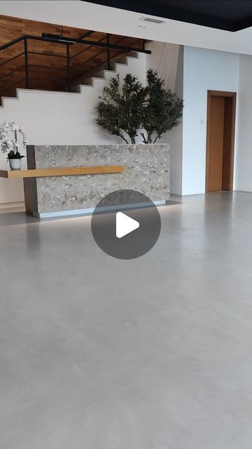 SMART LOFT on Instagram: "Can I apply micro concrete over existing tile, concrete, or wood? 

Absolutely! 🙌 

Micro concrete is a super easy way to give your space a fresh, modern look without the headache of ripping everything up. It sticks to most surfaces, including tiles and wood, so you can get that smooth, stylish finish in no time. 

Plus, it’s durable and waterproof—perfect for any room!

Ready to upgrade your floors? Let’s do it! 🚀

📲DM to get a quote" Indoor Concrete Floor Ideas Basement, Micro Concrete Flooring, Concrete Floors Living Room, Concrete Floors In House, Cali House, Micro Concrete, Project 2025, Basement Remodeling, House Flooring