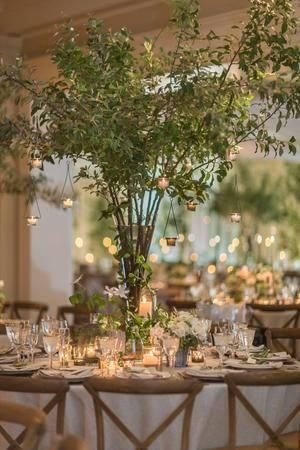 Ballroom Garden Wedding, Indoor Garden Reception, Garden Theme Wedding Centerpieces, Indoor Garden Theme Party, Indoor Garden Wedding Theme, Enchanted Forest Wedding Theme Indoors, High Centerpiece Wedding, Formal Garden Party Wedding, Enchanted Garden Prom