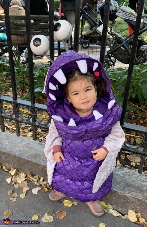 Boo Costume Monsters Inc Baby, Diy Boo Monsters Inc Costume, Halloween Costumes For 2 Year Girl, Monsters Inc Halloween Costume Families, Diy Boo Costume Monsters Inc, Bibble Barbie Costume, Monsters Inc Baby Costume, Boo Costume Diy, Boo Costume Monsters Inc