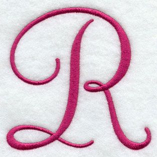 Fancy Flourish Capital Letter R - 4 Inch Flourish Alphabet, Flourish Design, Freestanding Lace Embroidery, Felt Books, Embroidery Alphabet, Fancy Letters, Diy Gifts For Friends, Monogram Alphabet, Learn Embroidery