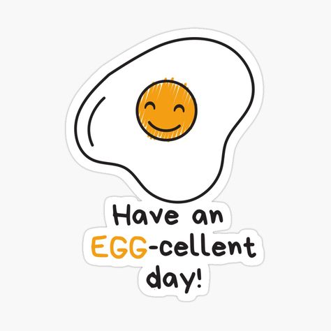 Happy Fry Day, Egg Restaurant, Egg Logo, Corny Puns, Egg Snacks, Funny Wishes, Good Morning Tea, Chicken Shop, Food Doodles