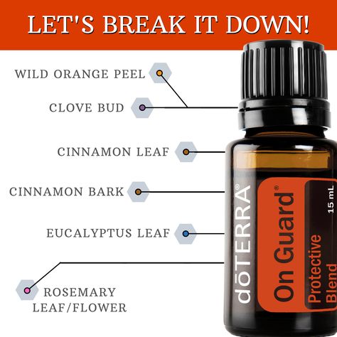 Doterra On Guard Uses, On Guard Essential Oil, Doterra On Guard, Doterra Blends, Doterra Recipes, Esential Oils, Doterra Diffuser Blends, Doterra Essential Oils Recipes, Essential Oils Guide