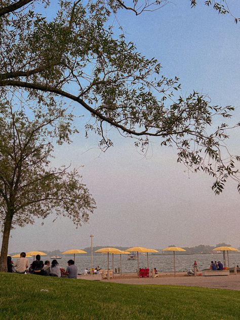 Toronto City Cherry Beach Harbourfront Aesthetic, Beach sunset, city beach, Toronto evenings, picnic date, lakeside, lake aesthetic, casual beach aesthetic Harbourfront Toronto, Toronto Living, Toronto Aesthetic, Aesthetic Beach Sunset, Lake Aesthetic, Toronto City, Sunset City, Picnic Date, Aesthetic Beach