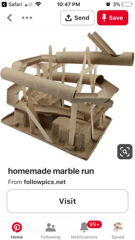 Homemade Roller Coaster, Coaster Projects, Coaster Crafts, Monster Truck Birthday, Marble Run, Middle School Classroom, Stem Challenges, Marble Coasters, Paper Towel Rolls