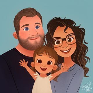 Professional illustration services on Fiverr. Talented freelance illustrators turn ideas into Art. Digital & hand-drawn illustrations. Illustrated Family Portrait, Fun Family Portraits, Family Portrait Drawing, Caricature Illustration, Family Portrait Illustration, Drawing Procreate, Custom Portrait Illustration, Man Illustration, Portrait Cartoon