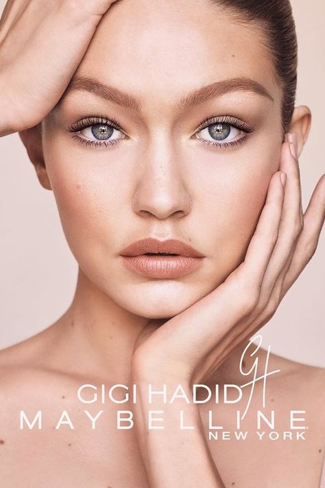 In record timing, no less. Gigi Hadid Maybelline, Gigi Hadid Makeup, Beauty Fotografie, Makeup Masterclass, Best Drugstore Foundation, Drugstore Foundation, Beauty Photoshoot, Natural Glam, Beauty Shoot