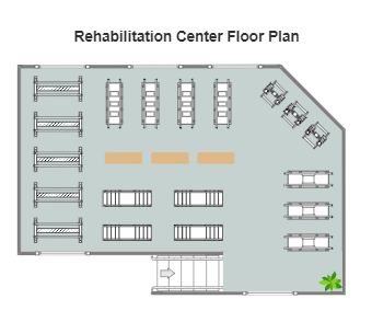 Rehabilitation Center Floor Plan Hospital Floor Plan, School Layout, School Layouts, Bubble Diagram, School Buildings, Modern School, Landscape Architecture Drawing, Private Schools, Rehabilitation Center