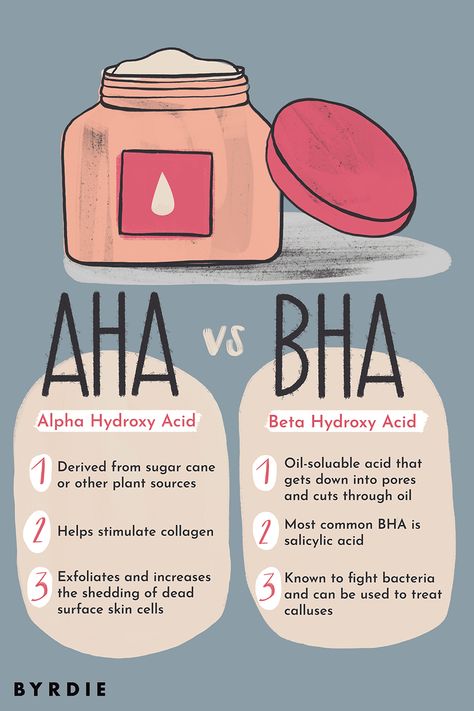 AHA vs. BHA: What Is the Difference? Aha Vs Bha, Skin Facts, Oily Skin Care, Skin Care Routine Steps, Diy Skin Care, Healthy Skin Care, Acne Skin, Beauty Skin Care Routine, Face Skin Care