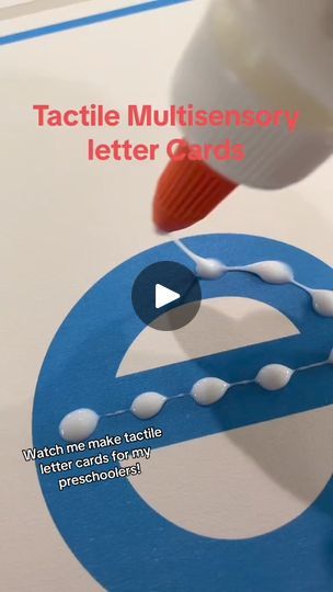 9.7K views · 122 reactions | Discover how to create tactile letter cards in this practical video! Using just Elmer's glue and letter printouts, I show you how to make each letter interactive and sensory-friendly. As preschoolers trace their fingers over the raised glue dots, they simultaneously learn phonics by vocalizing the sounds—like "F says f." This multi-sensory approach enhances letter recognition and phonetic understanding, making it an excellent tool for early literacy. Grab the printouts from my website, preschoolvibes.com, and enhance your teaching toolkit with these engaging cards. | Preschool Vibes Preschool Vibes, Letter Sounds Preschool, Learn Phonics, Speed Writing, Letter Sound Recognition, Preschool Language, Pediatric Occupational Therapy, Multi Sensory, Sensory Tools