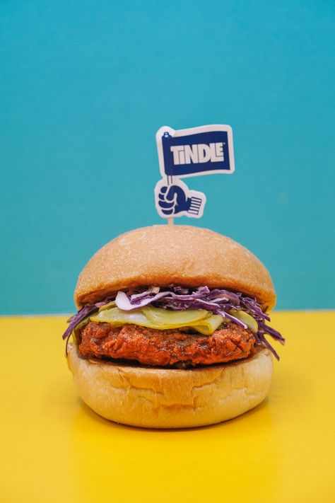 TiNDLE Chicken Made From Plants Love Handle Burgers Hot TiNDLE Chicken Burger Chicken Burger, Love Handles, Thai Food, Yum Yum Chicken, Thai Recipes, Chicken Burgers, Natural Ingredients, Plant Based, Birds