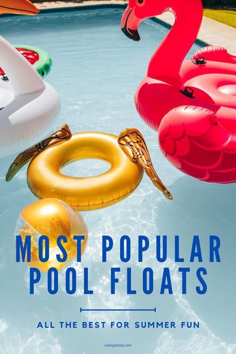 Water Floats, Fun Pool Floats, Best Pool Floats, Watermelon Pool Float, Donut Pool Float, Pool Floats For Kids, Cute Pool Floats, Unicorn Pool Float, Free Summer Activities