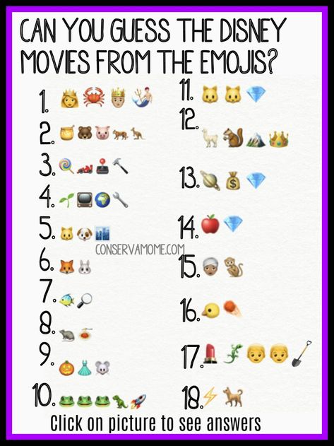 Here's a fun list of emojis in the form of Disney movies. Can you guess what movies they are? Disney Facebook Games, Movies In Emojis With Answers, Disney Movie Emoji Game, Guess The Disney Movie By Emojis, Emoji Games For Kids, Disney Riddles, Guess The Movie Emoji, Disney Movie Quiz, Emoji Answers