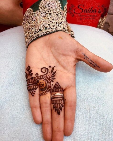 Easy Mehndi For Groom For First Karva Chauth - ShaadiWish Masculine Henna, Mens Mehndi, Henna For Boys, Men Henna Tattoo, Karva Chauth Mehndi Designs, Traditional Mehndi Designs, Henna Designs For Men, Basic Mehndi, Mehndi Designs Bridal Hands