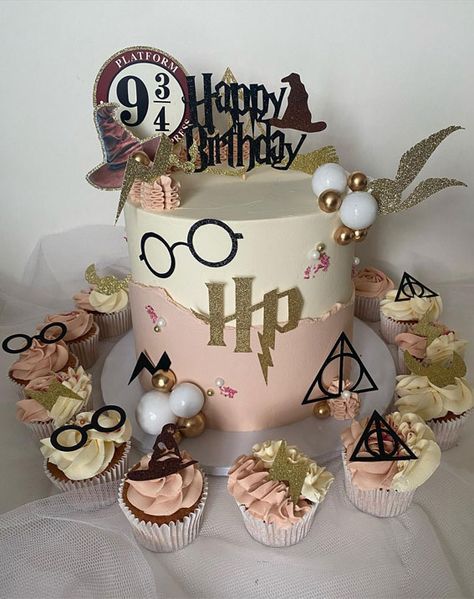 Harry Potter birthday cake, Harry Potter cake, Harry Potter theme cake, Harry Potter cake ideas Harry Potter 8th Birthday Party, Harry Potter Pink Cake, Gryffindor Birthday Party, Harry Potter Themed Birthday Cake, Harry Potter Birthday Party Cake, Small Harry Potter Cake, Snitch Cake, Harry Potter Sweet 16 Cake, Luna Lovegood Cake Ideas