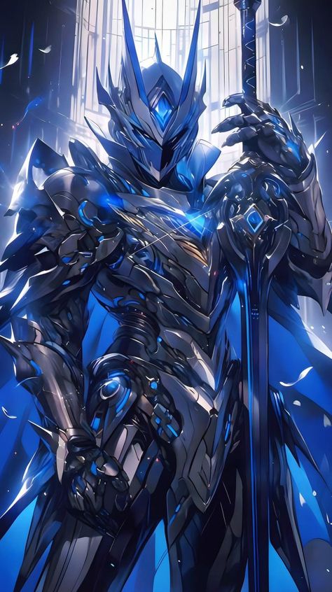 Fantasy Fighter, Armor Design, Dark Fantasy Artwork, Battle Armor, Cool Anime Backgrounds, 다크 판타지, Knight Art, Animation Art Character Design, Gundam Art