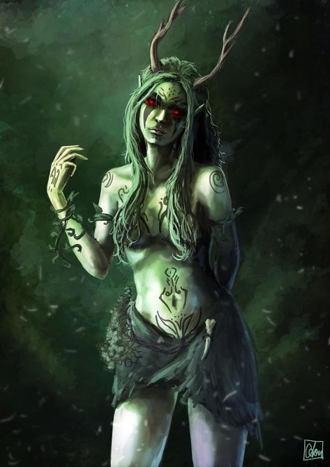 Fey Dnd, Ranger Rpg, Vampire Rave, Tree Fairy, Dnd Monsters, Fantasy Forest, Forest Creatures, Fantasy Races, Fantasy Inspiration