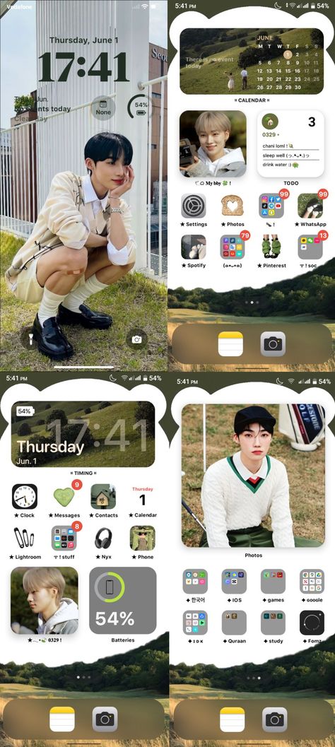 K Pop Ios Homescreen, Ipad Ios Homescreen Ideas, Svt Homescreen Layout, The Boyz Widget, K Pop Iphone Layout, K Pop Homescreen Layout, Kpop Layout Homescreen, Phone Layout Ideas Kpop, Kpop Widget Ideas