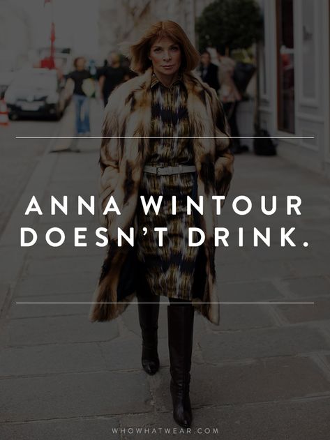 Anna Wintour Quotes, Anna Wintour Style, Style Quotes, Anna Dello Russo, Stockholm Street Style, Kids Fashion Trends, Unbelievable Facts, Chanel Couture, Extraordinary Life