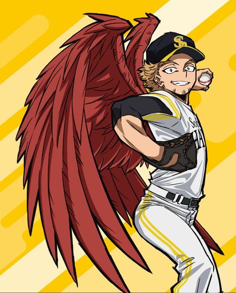 Big Hawk, Hawk Wings, Hawk Pictures, Winged People, Bakugo Katsuki Fanart Cute, Fancy Art, Team Name, My Hero Academia Episodes