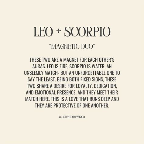 Leo Love Compatibility + What Works ❤️‍🔥 #Listentothevirgo Leo X Scorpio Relationship, Leo And Scorpio Relationship, Leo Compatibility, Scorpio Relationships, Leo Personality, Sagittarius Compatibility, Leo Zodiac Facts, Leo Girl, Leo Traits