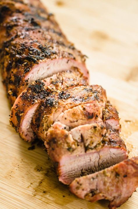 When you grill a pork tenderloin instead of bake it, you still get the flavor and moistness but the bonus is the extra char-crispiness that coats the outside of the tenderloin. Using the 7-6-5 method to grill pork tenderloin is a no-fail method that you'll come back to over and over again. #porktenderloin #grilling #howtogrillporktenderloin #dinner #freezermeal Pork Tenderloin Rub, Oven Roasted Pork Tenderloin, Grilled Pork Tenderloin Recipes, Roasted Pork Tenderloin Recipes, Easy Pork Tenderloin, Pork Roast In Oven, Roasted Pork Tenderloins, Grill Party, Grilled Pork Tenderloin