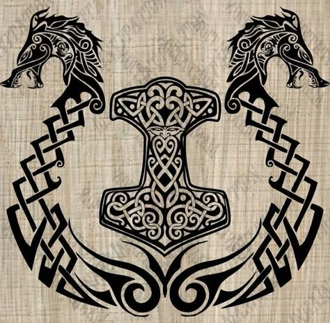 For personal use only! Viking Images - SVG PNG EPS Dxf - File For Cricut Viking Tattoos For Men, Vikings Svg, Norse Mythology Tattoo, Viking Wallpaper, Scandinavian Tattoo, Viking Images, Arte Viking, Viking Tattoo Sleeve, Viking Pattern