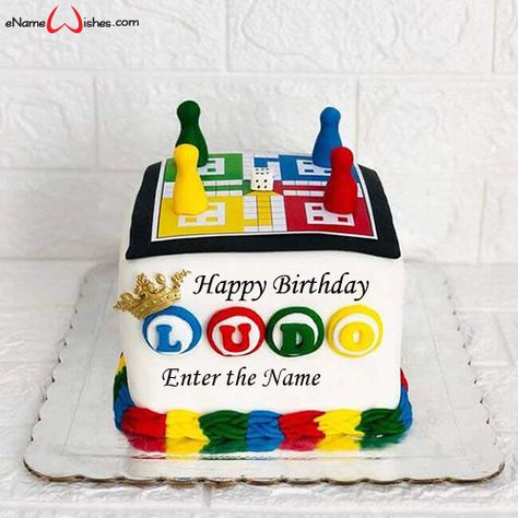 Birthday Cake With Name Edit, Name On Cake, Ludo Star, Write Name On Cake, Anniversary Cake With Name, Birthday Cake Write Name, Birthday Cake Writing, Birthday Cake With Name, Name Edit