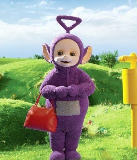 Tella Tubbies Costumes, Nono Teletubbies, Teletubbies Makeup, Purple Teletubby, Telly Tubbies, Tinky Winky, Jazz Songs, House Cartoon, Beautiful Wallpapers For Iphone