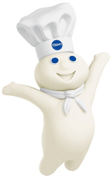 PILLSBURY DOUGHBOY Easy Food Ideas, Doe Boy, Pasta Toppings, Pizza Crust Dough, Refrigerated Cookie Dough, Pillsbury Dough, Pillsbury Doughboy, Cooking Contest, Potluck Party