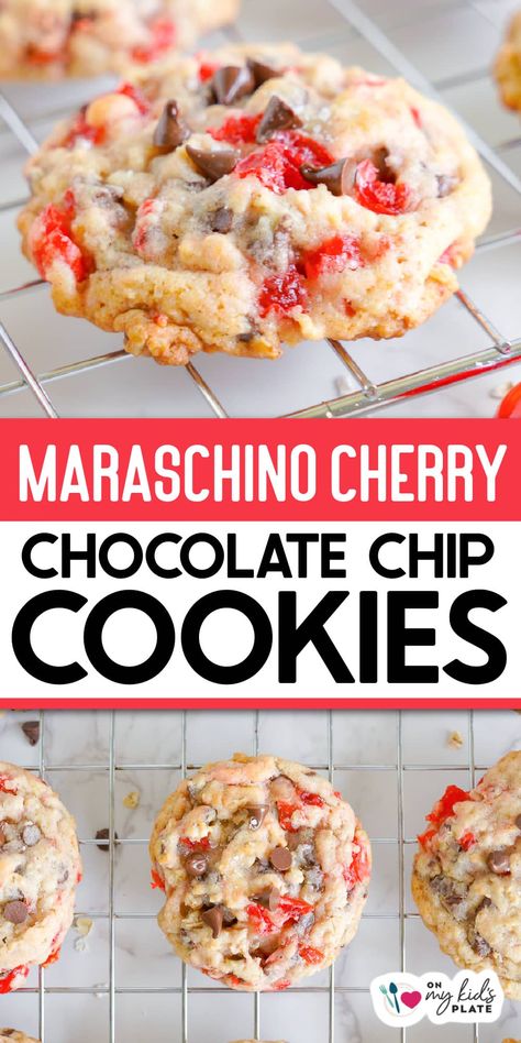 Maraschino Cherry Cookies Candied Cherry Cookies, Dessert Recipes Cherry, Taste Of Home Cookie Recipes, Maraschino Cookies, Christmas Cookies Old Fashioned, Christie’s Cookies Recipe, Cool Cookie Recipes, Hello Dolly Cookies, Maraschino Cherry Cookies