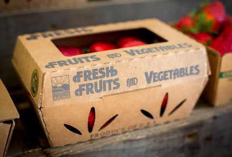 Berry Packaging, Fresh Produce Packaging, Environmental Packaging, Organic Food Packaging, Salad Packaging, Vegetable Packaging, Cardboard Recycling, Smart Packaging, Fruit Packaging