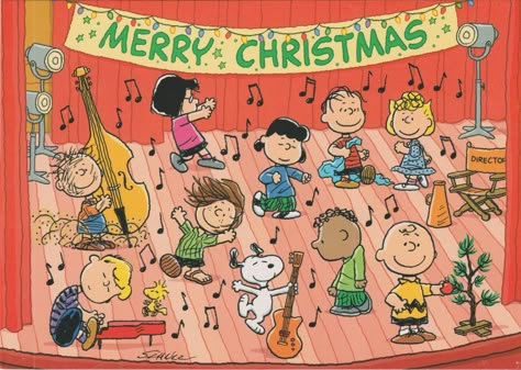 Peanuts Christmas Card Merry Christmas Charlie Brown, Christmas Charlie Brown, Peanuts Gang Christmas, Merry Christmas Pictures, Peanuts Cartoon, Timeline Cover, Brown Christmas, Christmas Play, Peanuts Christmas