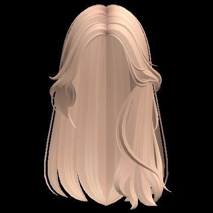 Long Lush Soft Messy Girl Hair (Blonde) Roblox T Hair, Hair Roblox Girl, Blonde Hair Roblox, Soft Blonde Hair, Roblox Items, Hoodie Roblox, Roblox Hair, Hair Roblox, Cute Eyes Drawing