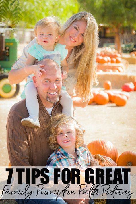 7 Tips For Great Family Pumpkin Patch Pictures Family Pumpkin Patch Pictures, Pumpkin Patch Picture Ideas, Fall Pictures With Pumpkins, Picture Ideas Family, Pumpkin Patch Photography, Pumpkin Patch Photoshoot, Fall Maternity Photos, Pumpkin Patch Pictures, Best Pumpkin Patches