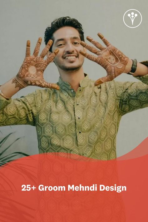 Did you know that groom mehndi was also a tradition? Can you imagine how funky the millennial grooms have made it? Read on to know more. Grooms Mehendi Designs, Mehndi Designs For Dulha, Mehandi For Groom, Groom Mehendi Designs Simple, Mehndi Designs For Groom For Men, Dulha Mehandi Design, Mehndi For Groom, Mehendi For Groom, Groom Mehandi Designs