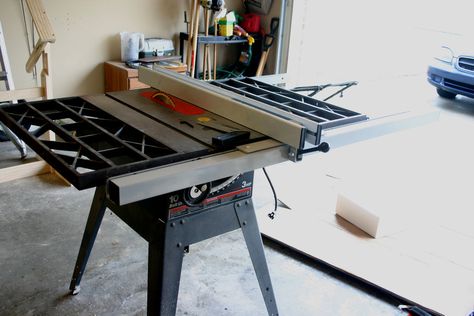 Delta t2 fence fitted to craftsman table saw