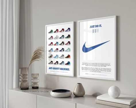 Hypebeast Decor, Sneakerhead Room, Hypebeast Room, Music Studio Room, Frame Ideas, Room Redesign, Cute Bedroom Decor, Redecorate Bedroom, Room Redo