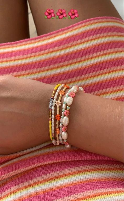 Beach Bracelets Diy, Boho Bracelets Stack, Beachy Bracelets, Diy Braided Bracelet, Surf Jewelry, Beachy Jewelry, Boho Wrap Bracelet, Bracelet Stacks, Summer Bracelet