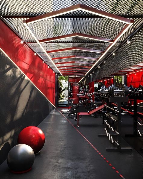 Gym Lighting Ideas, Home Gym Lighting, Boxing Gym Design, Gym Guide, Commercial Gym Design, Luxury Home Gym, Gym Lighting, Gym Design Interior, Gym Facilities