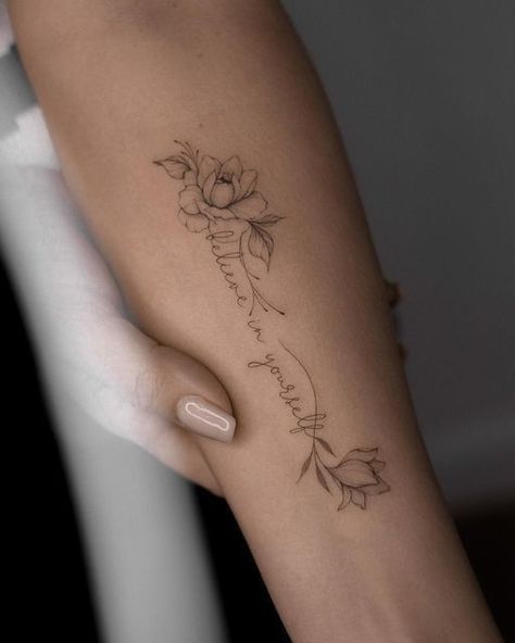 Aries Female, Handwriting Tattoos, Delicate Tattoos For Women, Mama Tattoo, Tattoos For Women Flowers, Writing Tattoos, Petite Tattoos, Tasteful Tattoos, Tatuaje A Color