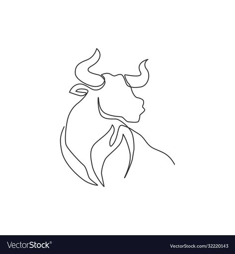 One Line Bull Tattoo, Spain Bull Tattoo, Spanish Bull Tattoo, Ox Tattoo, Bull Mascot, Buffalo Tattoo, Bull Skull Tattoos, Taurus Tattoo, Country Tattoos