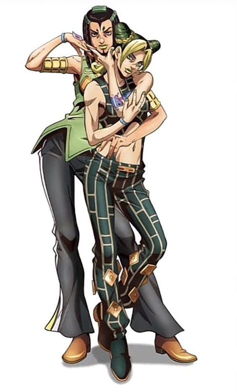 Jojo's Bizarre Adventure Poses, Jojo Poses Reference, Jojo Poses, Jojo Pose, Jojo Stands, Jolyne Cujoh, Snk King Of Fighters, Jojo Reference, Stone Ocean