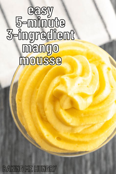 Mango Mousse Cake, Chicken Lemon, Fancy Desserts Recipes, Mango Dessert Recipes, Three Ingredient Recipes, Blueberry Cake Recipes, Mango Mousse, Mango Dessert, Mango Cream