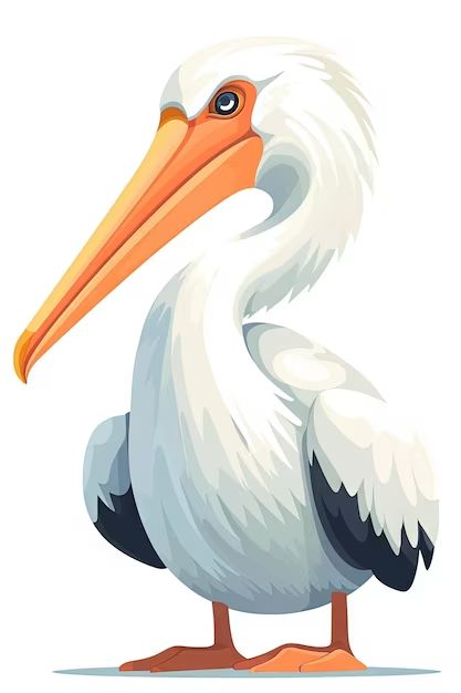 Cartoon Pelican Images - Free Download on Freepik Pelican Drawing Sketch, Easy Pelican Drawing, Cartoon Pelican, Pelican Illustration, Pelican Drawing, Slice Ideas, Beach Birds, School Logo, Break Room